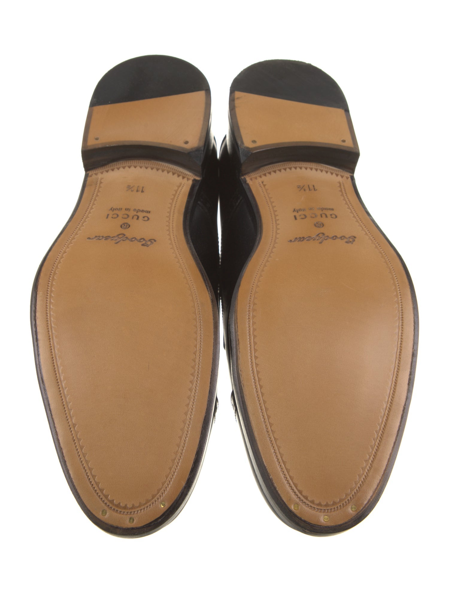 Gucci Leather Dress Loafers